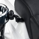 Close-up of PANICAL 16mm drink holder mounted on Honda Gold Wing GL1800