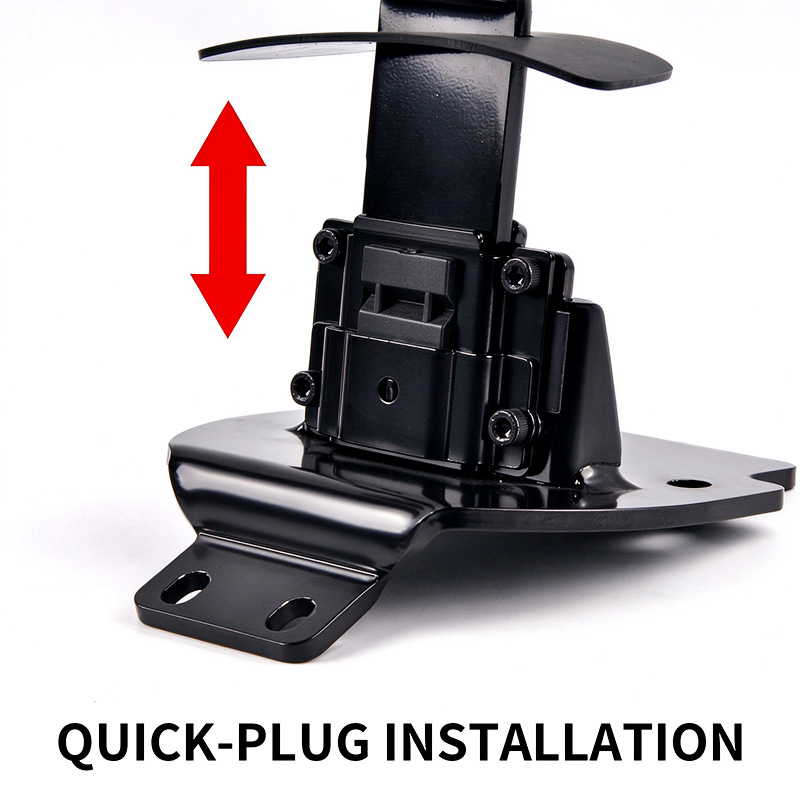 PANICAL Honda Gold Wing GL1800 matte Gen 1 quick-release rider backrest mounting base 2018-2026