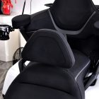 PANICAL Honda Gold Wing GL1800 matte Gen 1 quick-release rider backrest installed on motorcycle 2018-2026 black