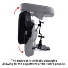 PANICAL Honda Gold Wing GL1800 Gen 2 quick-release rider backrest vertical height adjustment 2018-2026 matte black