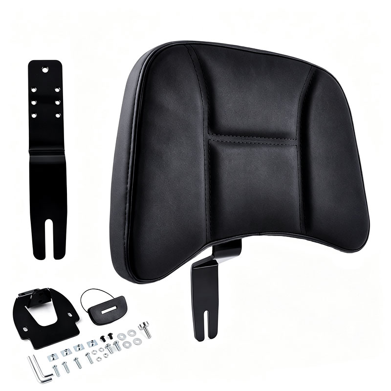 PANICAL Gold Wing GL1800 H-Type rider backrest with dual-spec mounting brackets