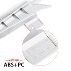 PANICAL Honda Gold Wing GL1800 pearl chrome rear fender filler panels ABS PC material 2018-2026
