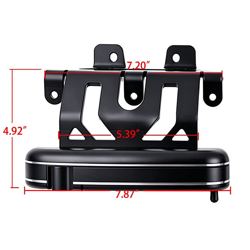 PANICAL Honda Gold Wing GL1800 Gen 2 flip-out highway pegs 7.87 x 4.92 inch size 2018-2020