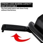 PANICAL Honda Gold Wing GL1800 Gen 2 flip-out highway pegs folding footrest 2021-2026 all black