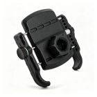 Rear view of PANICAL motorcycle phone holder with 17mm ball socket connection