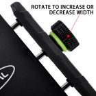 PANICAL 17mm ball mount motorcycle phone holder manual screw lock width adjustment knob