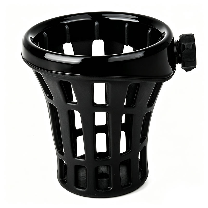 DS20221001-C-1 PANICAL Honda Gold Wing GL1800 16mm drink holder Gloss Black
