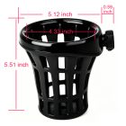 PANICAL Honda Gold Wing GL1800 16mm large motorcycle drink holder gloss black dimensions 2018-2026