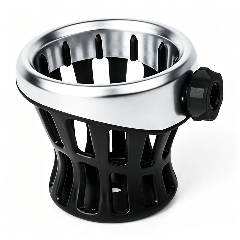 DS20221001-D-1 PANICAL Honda Gold Wing GL1800 small 16mm drink holder Pearl Chrome