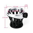 PANICAL Honda Gold Wing GL1800 small 16mm drink holder pearl chrome dimensions 2018-2026