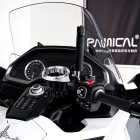 PANICAL Honda Gold Wing GL1800 small 16mm drink holder installed on motorcycle pearl chrome 2018-2026