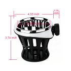 PANICAL Honda Gold Wing GL1800 small 16mm drink holder bright chrome dimensions 2018-2026