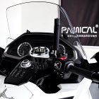 PANICAL Honda Gold Wing GL1800 small 16mm drink holder installed on motorcycle bright chrome 2018-2026