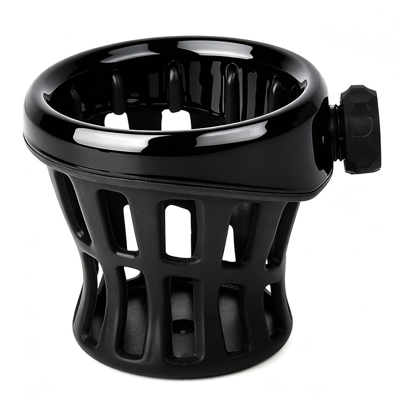 DS20221001-F-1 PANICAL Honda Gold Wing GL1800 small 16mm drink holder Gloss Black