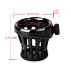 PANICAL Honda Gold Wing GL1800 small 16mm drink holder gloss black dimensions 2018-2026