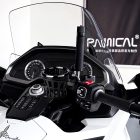 PANICAL Honda Gold Wing GL1800 small 16mm drink holder installed on motorcycle gloss black 2018-2026