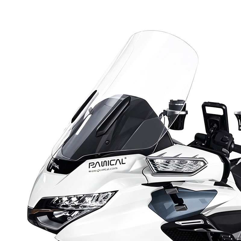 PANICAL clear windshield installed on Honda Gold Wing GL1800 2018-2026