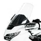 PANICAL Honda Gold Wing GL1800 wide windshield installed on motorcycle