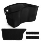 PANICAL black EVA center console box liner with hook-and-loop strips