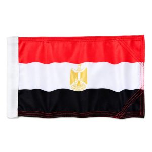 PANICAL Egypt motorcycle flag with double-layer 135 GSM fabric