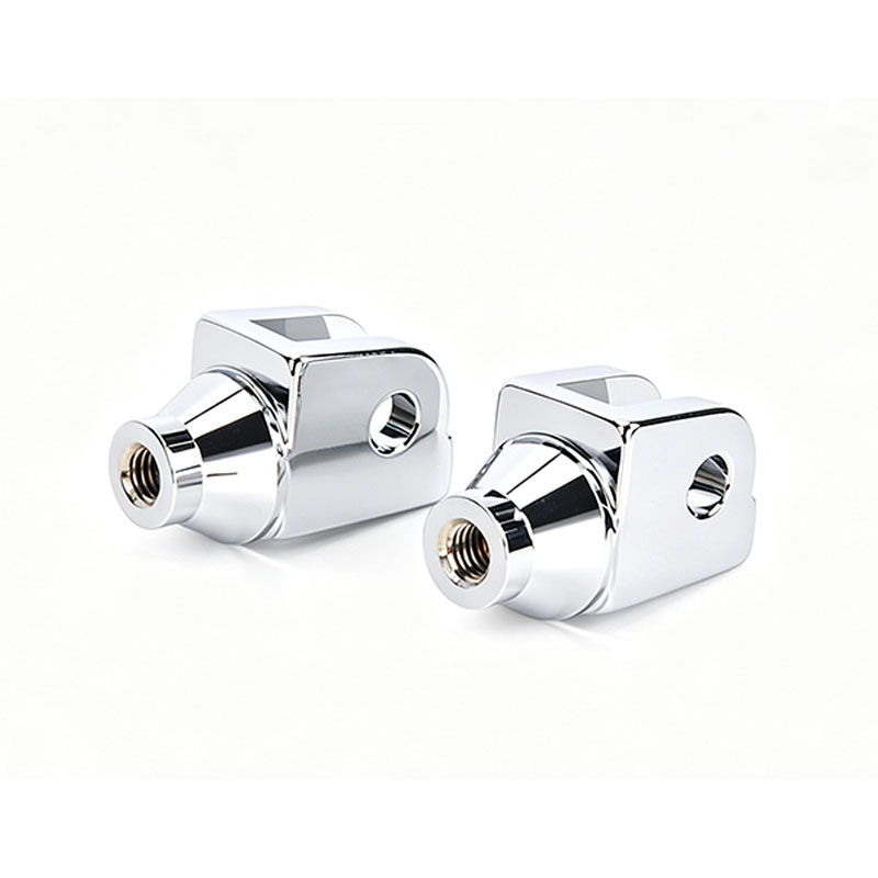 DS20250913-D-1 PANICAL Honda Motorcycle Footpeg Adapter electroplated silver for multiple Honda models