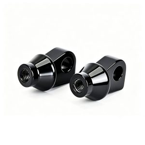 PANICAL Harley-Davidson motorcycle footpeg adapter black