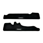 PANICAL Gold Wing GL1800 Saddlebag Mat Kit with black left and right carpet mats for 2018-2026 Honda Gold Wing F6B and Tour models