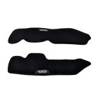 PANICAL Gold Wing GL1800 Saddlebag Mat Kit 2012-2017 with black left and right carpet mats for Honda Gold Wing GL1800 and F6B models