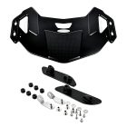 Gold Wing GL1800 Black Trunk Luggage Rack with brackets and mounting hardware