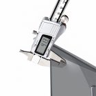 PANICAL Gold Wing GL1800 F6B Gray Side Air Deflectors showing approximately 4mm polycarbonate panel thickness