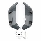 PANICAL Gold Wing GL1800 F6B Gray Side Air Deflectors adjustable 4mm PC left and right set with piano black hardware for 2018-2026 models