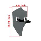 PANICAL Gold Wing GL1800 gray hand wind deflector dimensions 10.24 by 5.91 inches with 4 mm panel thickness
