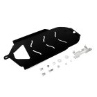 Gold Wing GL1800 Engine Skid Plate Gen 2 with brackets and mounting hardware