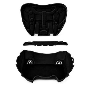 PANICAL Gold Wing GL1800 Tour Rear Trunk Liner Kit black 3-piece EVA velvet interior set for 2021-2026 models