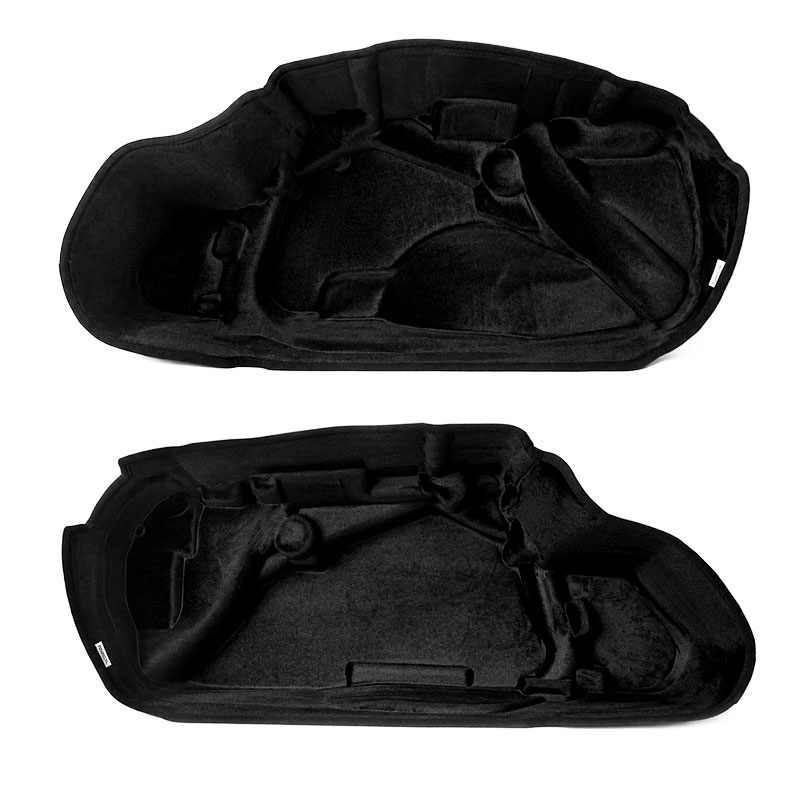 PANICAL Gold Wing GL1800 left and right saddlebag base liners with heat-pressed EVA velvet construction
