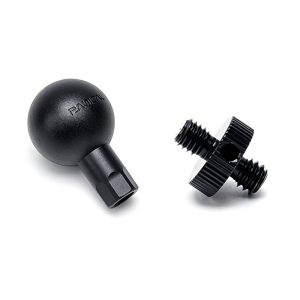 PANICAL 25mm Motorcycle Ball Mount with M6-to-1/4 thread adapter