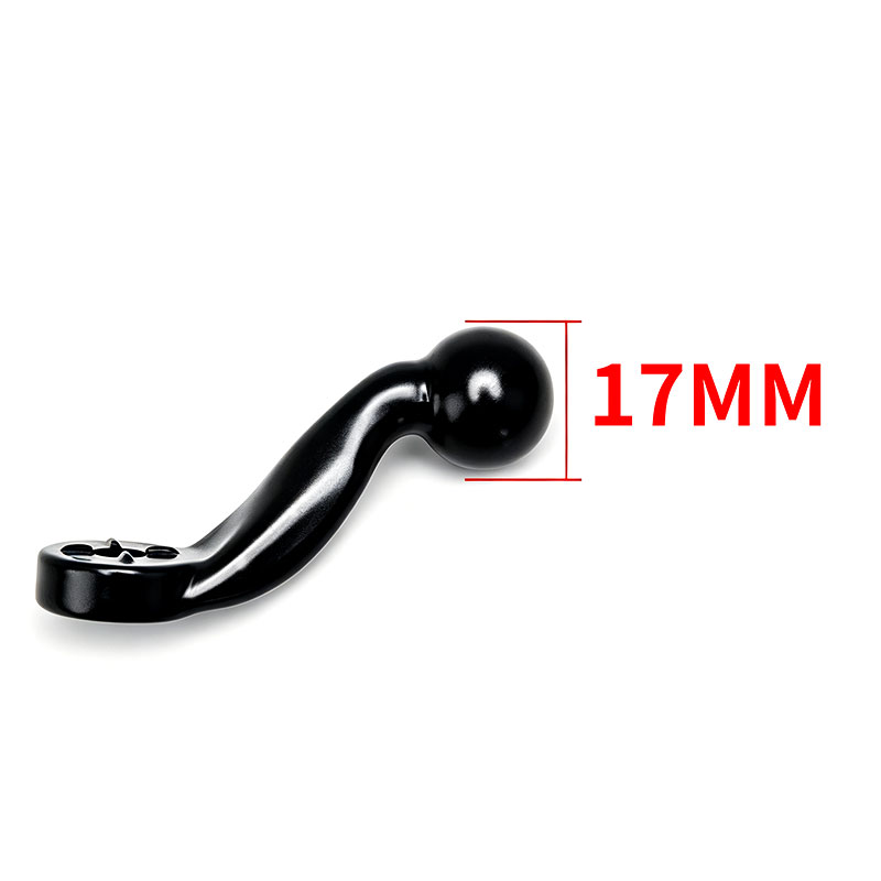 17mm Motorcycle Extension Ball Mount with M5 hole locating tab and M5 22mm screw