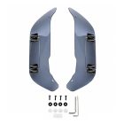 PANICAL Gold Wing GL1800 F6B Blue Gray Side Air Deflectors adjustable 4mm PMMA left and right set with piano black hardware for 2018-2026 models