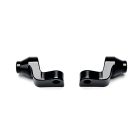 PANICAL Harley-Davidson Z-Style Motorcycle Footpeg Adapter black pair