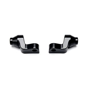 PANICAL Harley-Davidson Z-Style Motorcycle Footpeg Adapter black pair