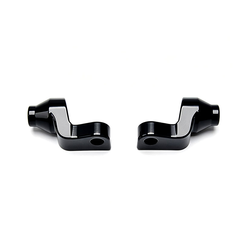 DS20250913-G-1 PANICAL Harley-Davidson Z-Style Motorcycle Footpeg Adapter black pair