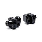 PANICAL BMW Motorcycle Footpeg Adapter Black for K1600 R1200 R1250 models