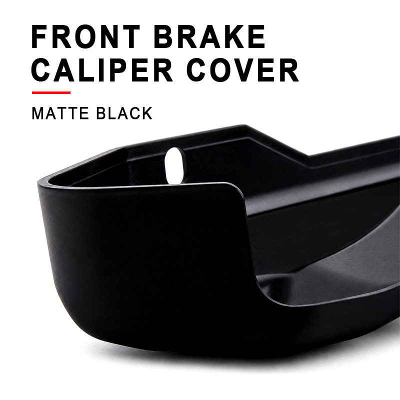 PANICAL Gold Wing Matte Black Front Brake Caliper Covers ABS PC surface detail
