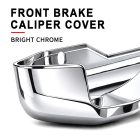 PANICAL Gold Wing Bright Chrome Front Brake Caliper Covers electroplated chrome surface detail