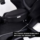 PANICAL Gold Wing Tour Rotatable Passenger Armrests installed with model-specific rear passenger mounting bracket