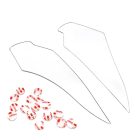 Gold Wing GL1800 Headlight Protector by PANICAL, clear PMMA left and right headlight guards for 2018-2026 F6B and Tour models
