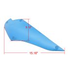 PANICAL Gold Wing GL1800 F6B lake blue headlight protector dimensions 15.16 x 5.12 inches per panel
