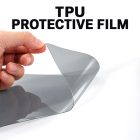 PANICAL Gold Wing GL1800 light smoke TPU headlight protective film showing flexible transparent material