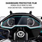 PANICAL Gold Wing GL1800 F6B TPU Dashboard Protective Film installed on 2018-2026 Honda Gold Wing instrument cluster