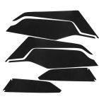PANICAL Gold Wing TPU Turn Signal Tint Film deep black pre-cut front and rear set for Honda GL1800 F6B 2018-2026